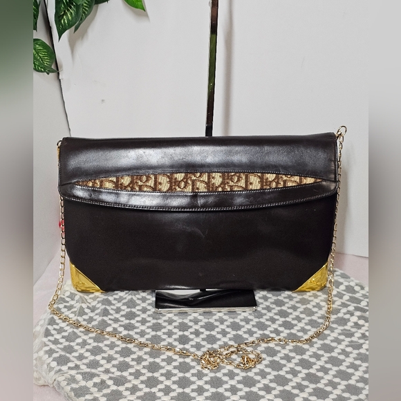 Christian Dior Leather Clutch Converted to Cross… - Picture 7 of 16